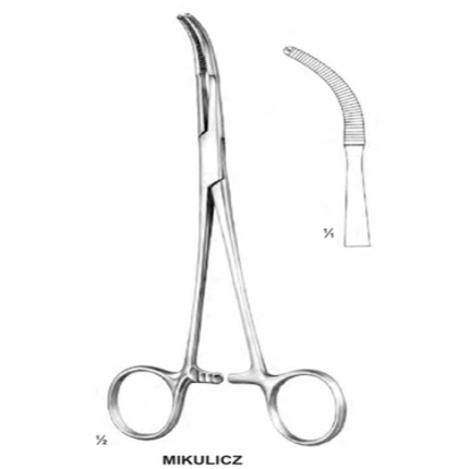 Mikulicz Peritoneal Clamp Forceps, 20cm