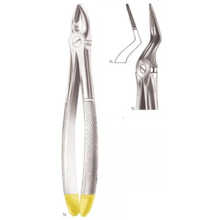 Extracting Forceps Fig 97 Very Fine Upper Roots, Gripping In Depth, Diamond-Coated Jaws