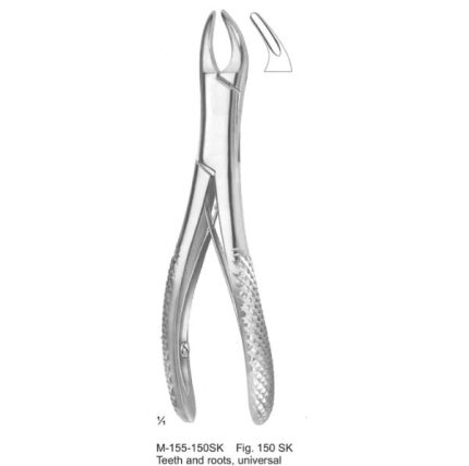 Extracting Forceps Teeth And Roots, Universal Fig 150 Sk