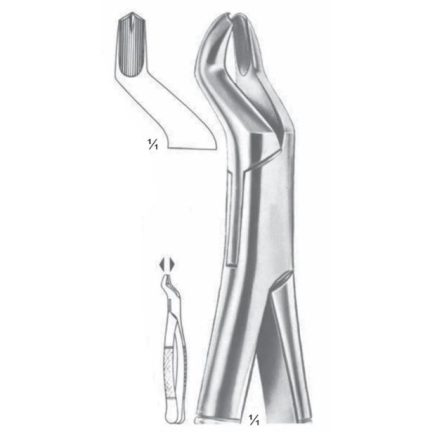 Extracting Forceps Upper Molars, Right Fig 53 R