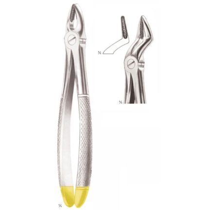 Extracting Forceps Upper Roots, Diamond-Coated Jaws Fig 51