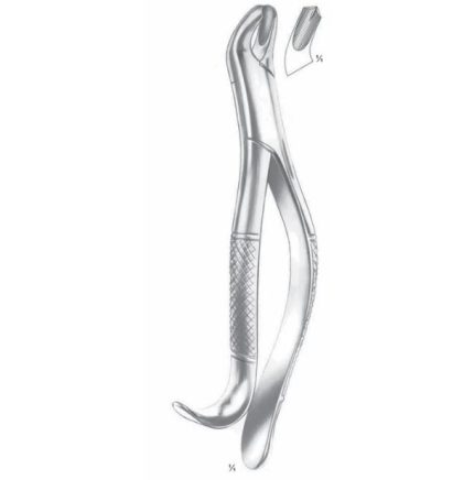 Harris Extracting Forceps Upper Molars, Right Fig 18 R