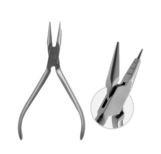 Jarabak Light Wire Pliers Bending The Outer Bows