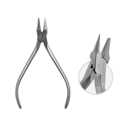 Loop Forming Pliers Extra-Mini Sterilizable, Wire Thickness: Ø 0.5 Mm, Hard , 12.5 Cm