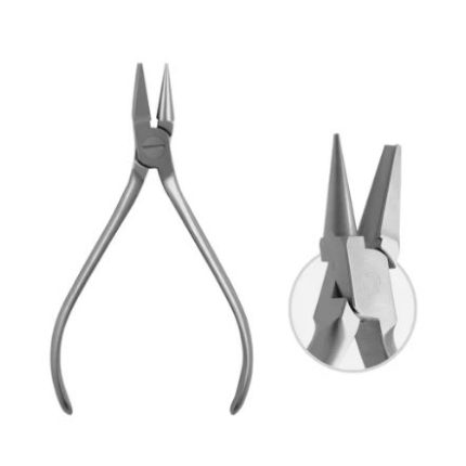 Loop Forming Pliers Maxi, Wire Thickness: Ø 0.8 Mm, Hard , 13 Cm