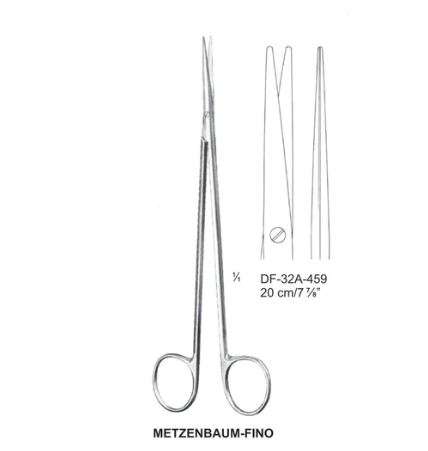 Metzenbaum-Fino Dissecting Scissors, Str, 20Cm