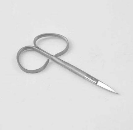 Micro Scissors Str 10.5Cm With Open Ring