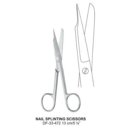 Nail Splinting Scissors, 13Cm