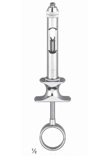 Cylinder Cartidge Syringe Syringes 1.8 Cc, With Aspiration With Metric Thread