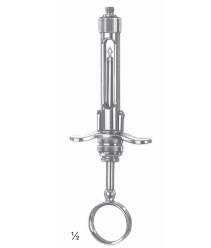Cylinder Cartidge Syringe Syringes 2.2 Cc, With Aspiration With Metrie Thread