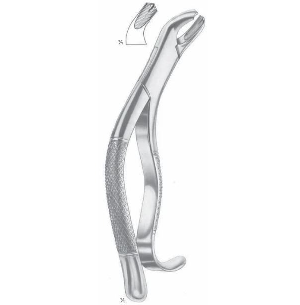 Swing Extracting Forceps Lower Molars Fig 287