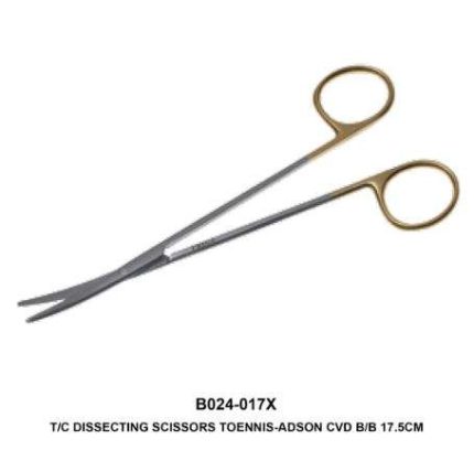 T/C Dissecting Scissors Toennis-Adson