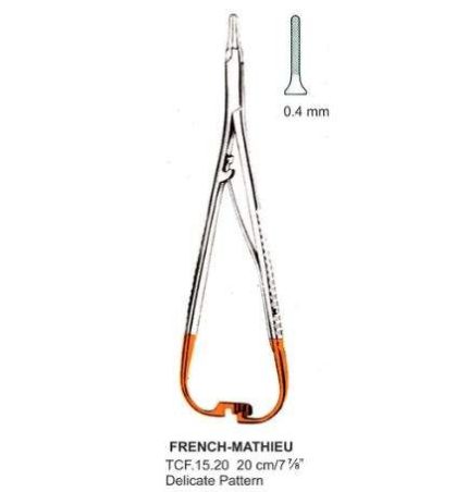 Tc-French Mathieu, Needle Holder, Delicate Pattern