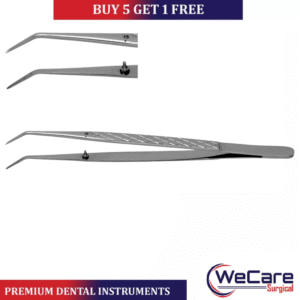 Non-locking dental dressing pliers with ergonomic handle for general dental procedures