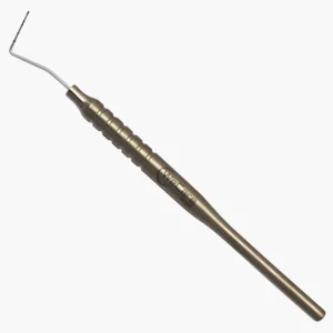 Full view of WHO Periodontal Probe Single Ended Stainless Steel Dental Instrument